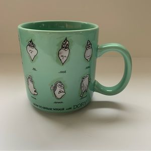 Finding Nemo Dory How to Speak Whale Coffee Mug Disney Parks  Collectable
